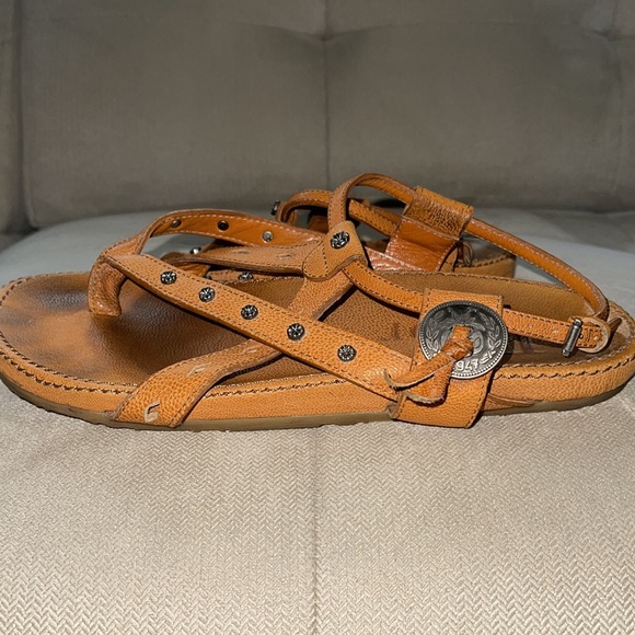 Dior Leather Gladiator Sandals - Picture 4 of 12